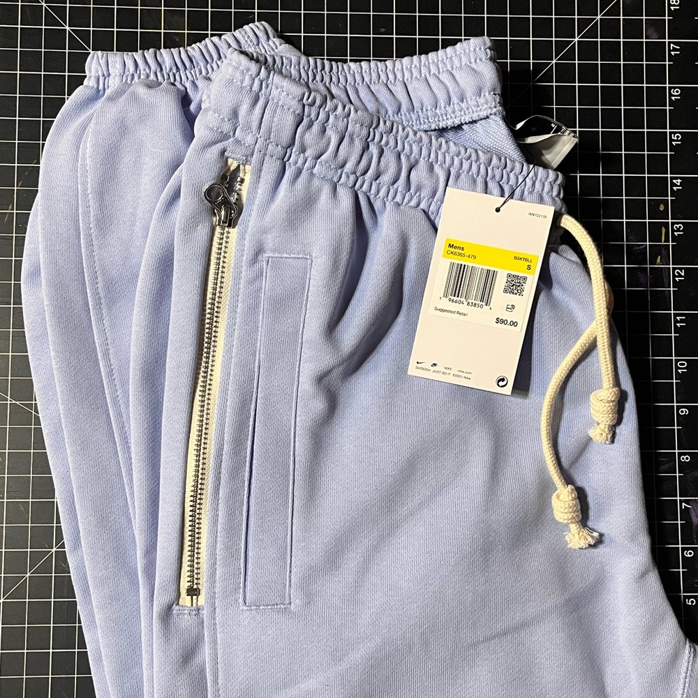 Nike Joggers Sweat Pants Dri-Fit Mens Size Small Standard Fit Light Blue
